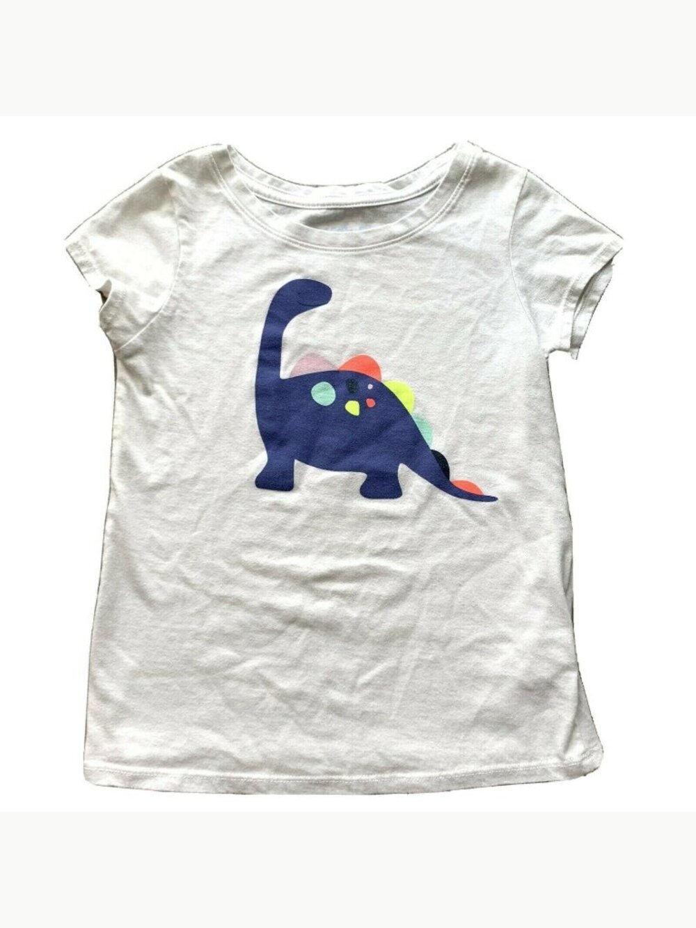 CAT & JACK Toddler Casual Boys Girls Dinosaur T-Shirt Short Sleeve Tee Cute 5T